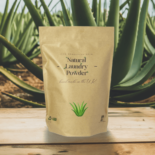 Natural Laundry Powder Aloe Vera - 1.5Kg or 40+ washes - Natural Laundry Powder