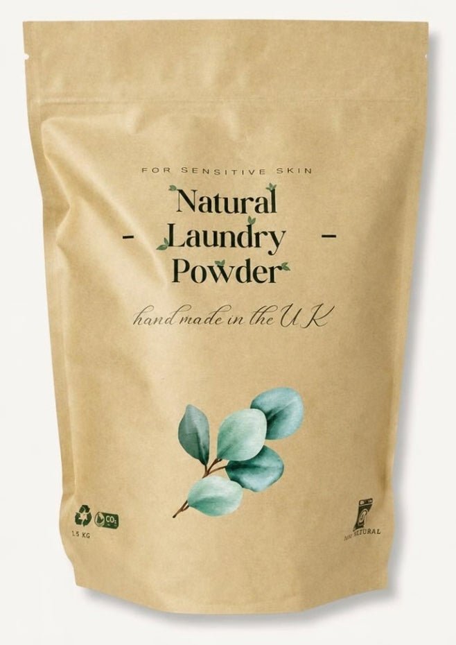 Natural Laundry Powder – Eucalyptus (1.5kg / 40 Loads) - Natural Laundry Powder