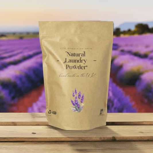 Natural Laundry Powder Lavender - 1.5Kg or 40+ washes - Natural Laundry Powder