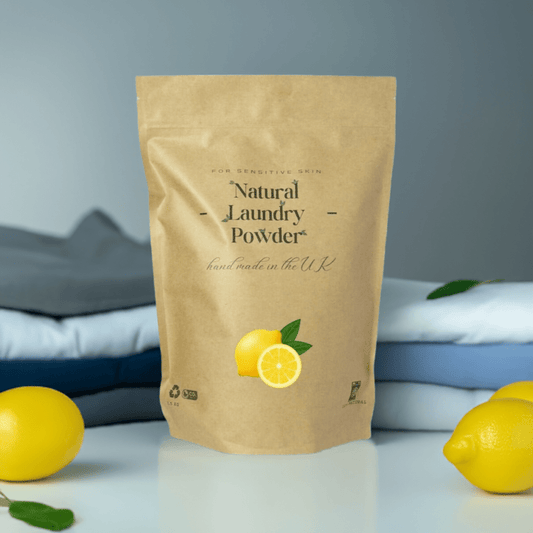Natural Laundry Powder Lemon - 1.5Kg or 40+ washes - Natural Laundry Powder