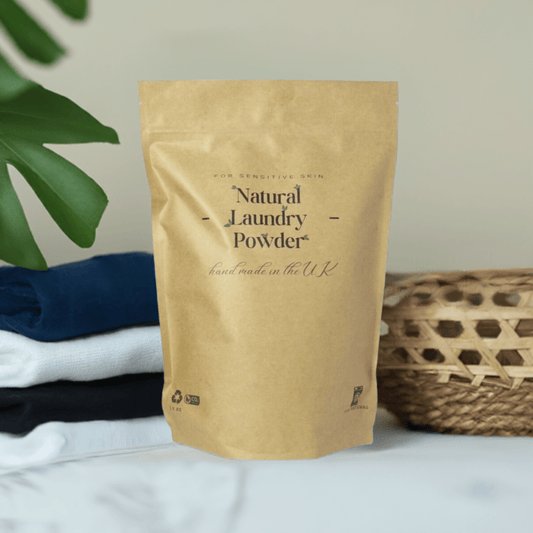 Natural Laundry Powder Unscented - 1.5Kg or 40+ washes - Natural Laundry Powder