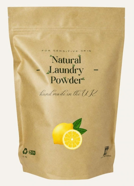 Natural Laundry Powder – Lemon (1.5kg / 40 Loads)