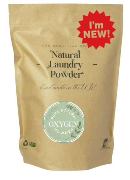 Pure Natural OXYGEN Powder - 1.5Kg (40+ loads)