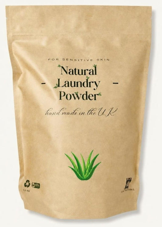 Natural Laundry Powder – Aloe Vera (1.5kg / 40 Loads) - Natural Laundry Powder
