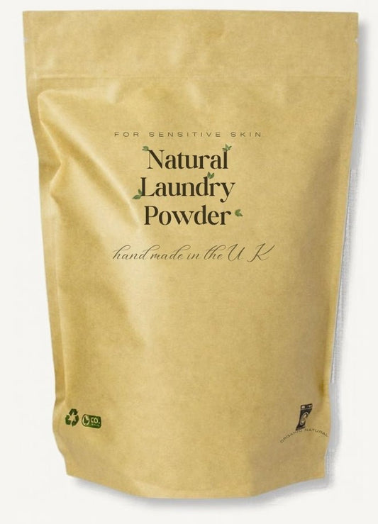 Natural Laundry Powder – Unscented (1.5kg / 40 Loads) - Natural Laundry Powder
